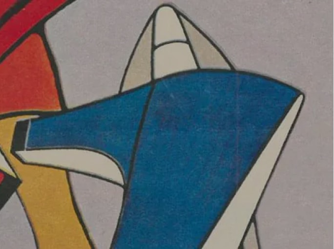 Illustration of a high heel shoe